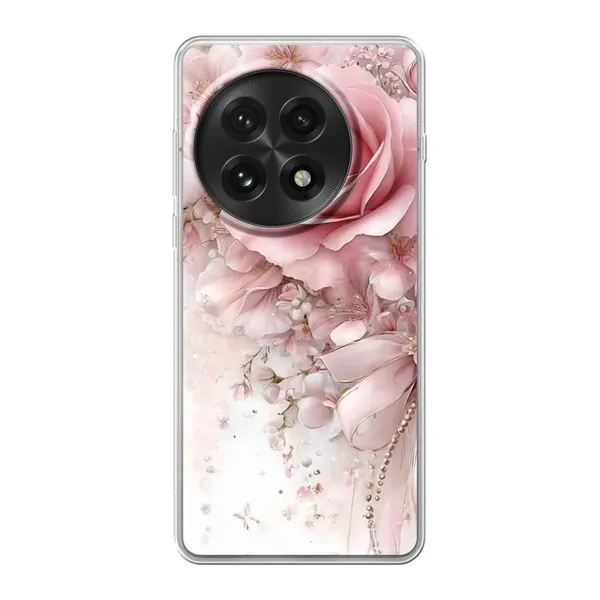Blushing Rose Pearl Bow Case