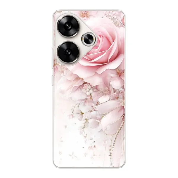 Blushing Rose Pearl Bow Case