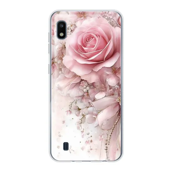 Blushing Rose Pearl Bow Case