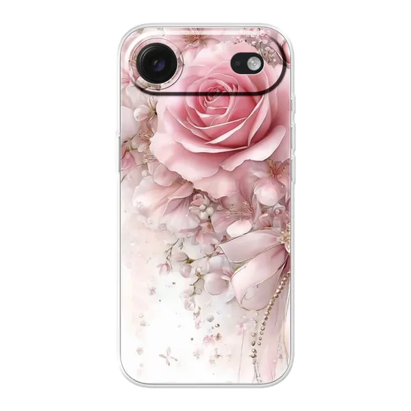 Blushing Rose Pearl Bow Case