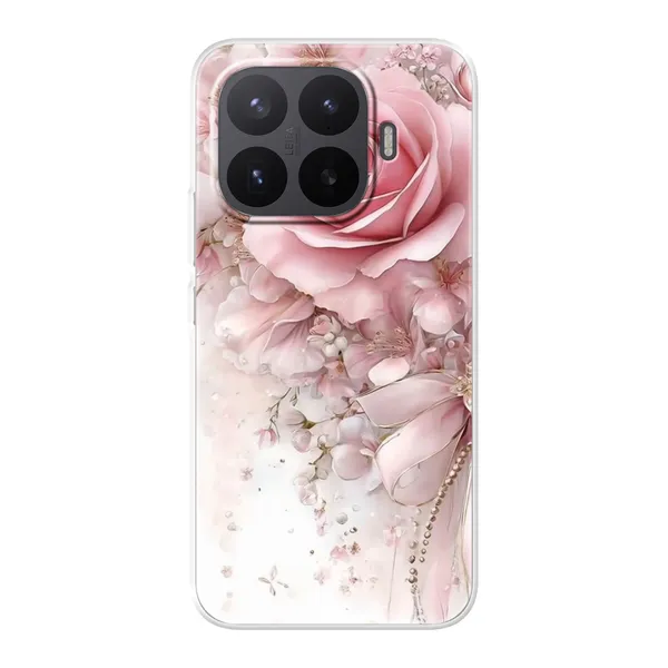 Blushing Rose Pearl Bow Case