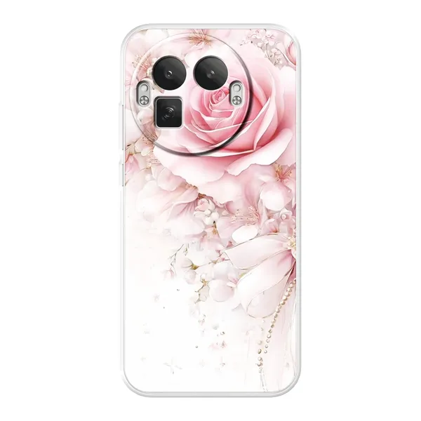 Blushing Rose Pearl Bow Case