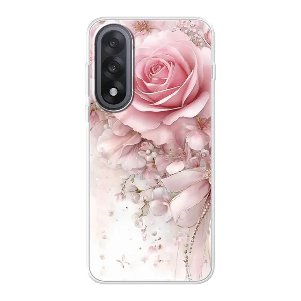 Blushing Rose Pearl Bow Case