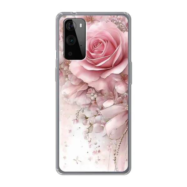 Blushing Rose Pearl Bow Case