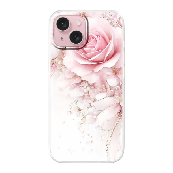 Blushing Rose Pearl Bow Case