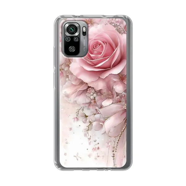 Blushing Rose Pearl Bow Case
