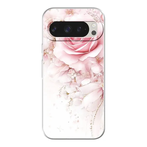Blushing Rose Pearl Bow Case
