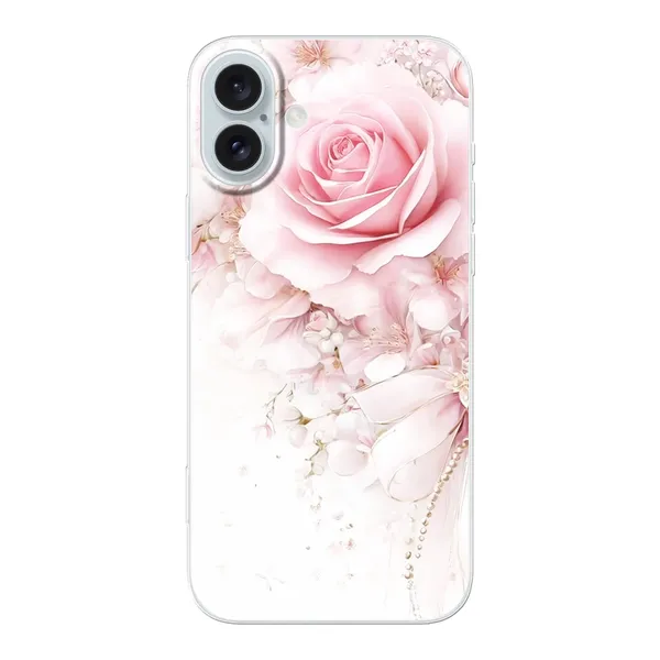 Blushing Rose Pearl Bow Case