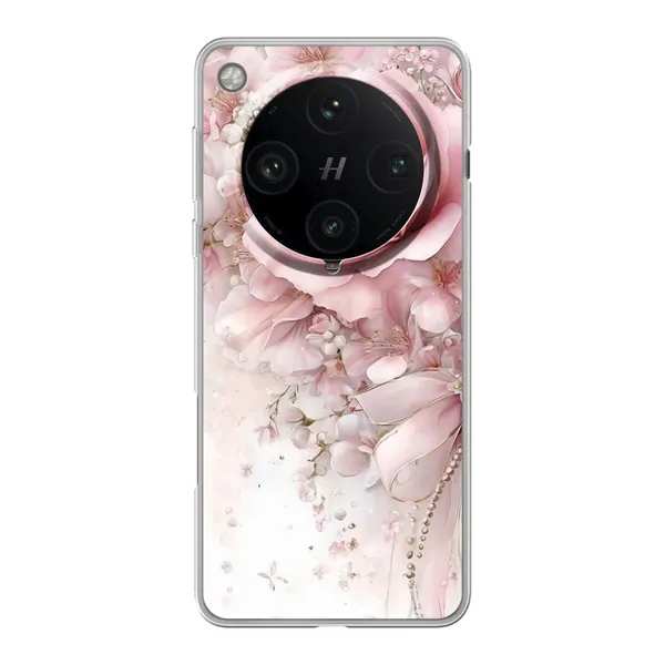Blushing Rose Pearl Bow Case