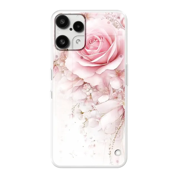 Blushing Rose Pearl Bow Case