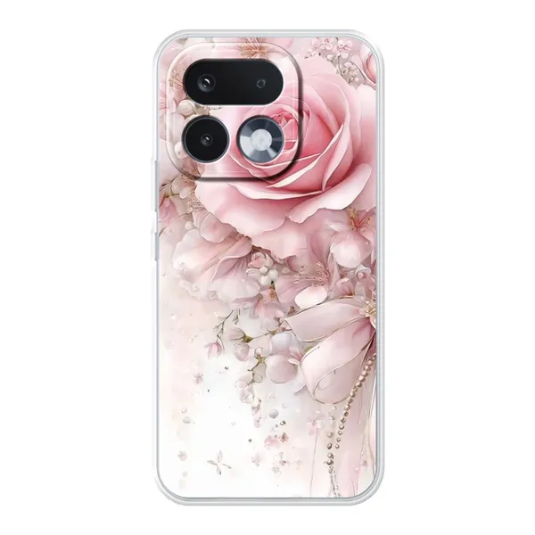 Blushing Rose Pearl Bow Case