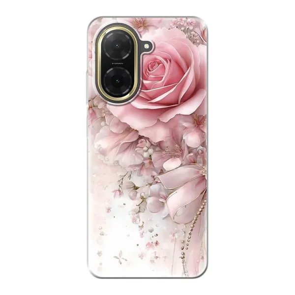 Blushing Rose Pearl Bow Case