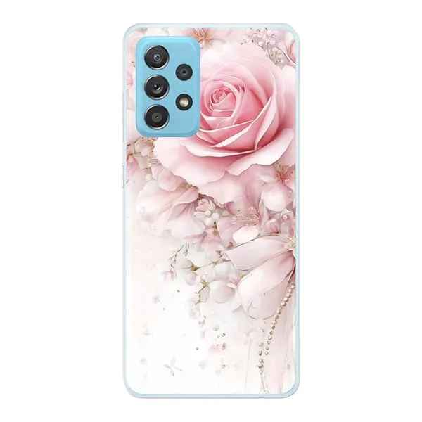 Blushing Rose Pearl Bow Case
