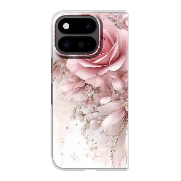 Blushing Rose Pearl Bow Case