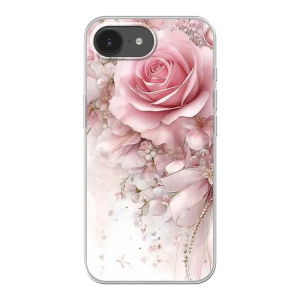 Blushing Rose Pearl Bow Case