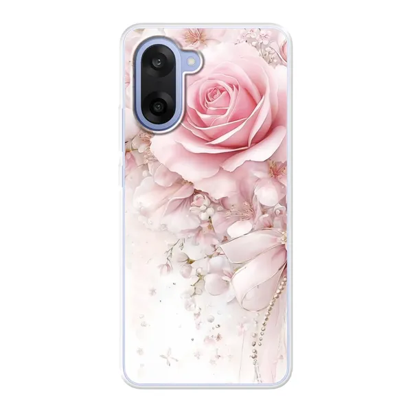 Blushing Rose Pearl Bow Case