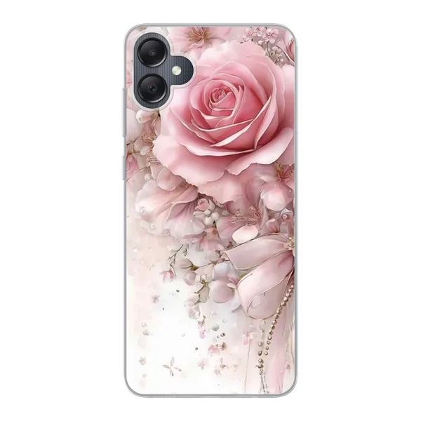 Blushing Rose Pearl Bow Case