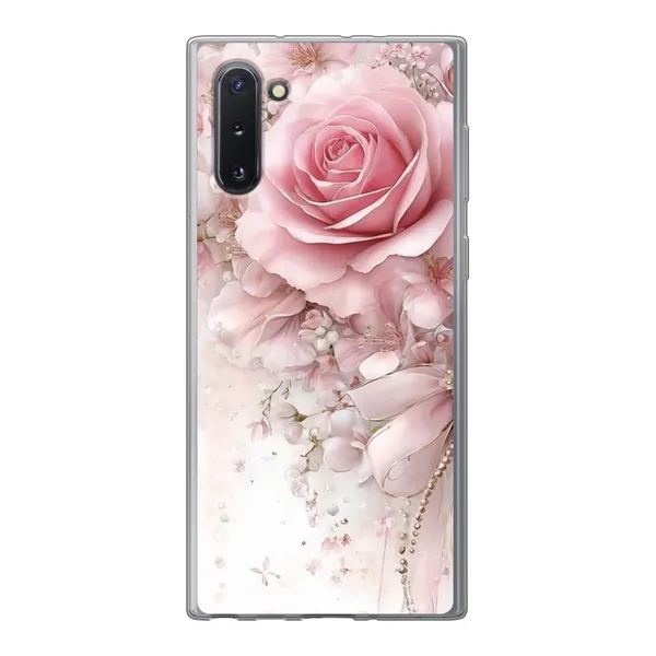 Blushing Rose Pearl Bow Case