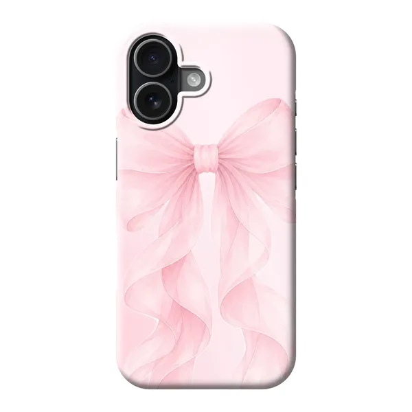 Sheer Ribbon Blush Design Case