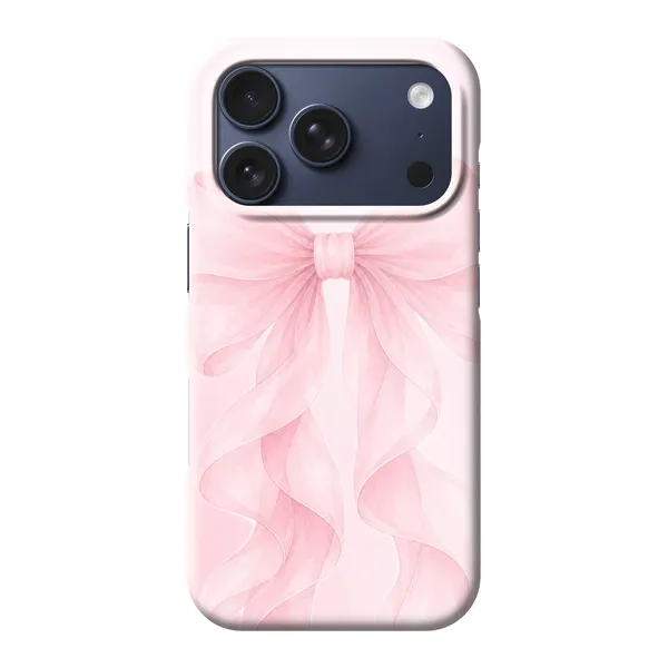 Sheer Ribbon Blush Design Case