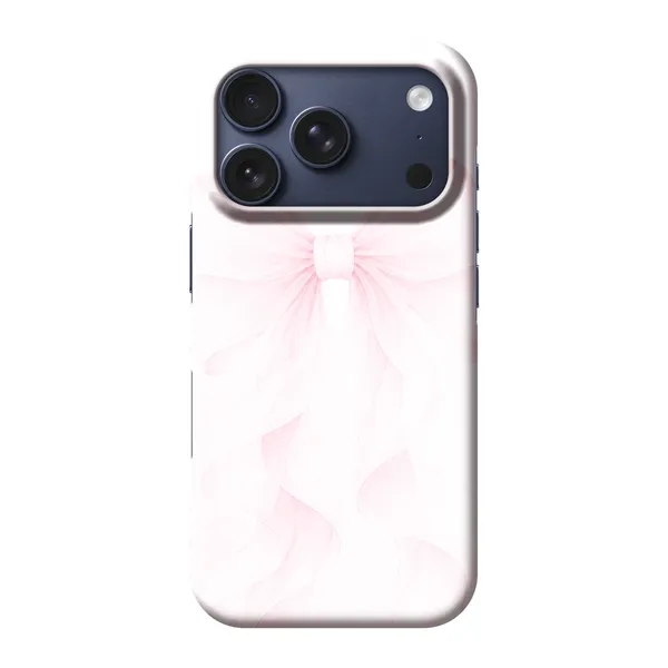 Sheer Ribbon Blush Design Case