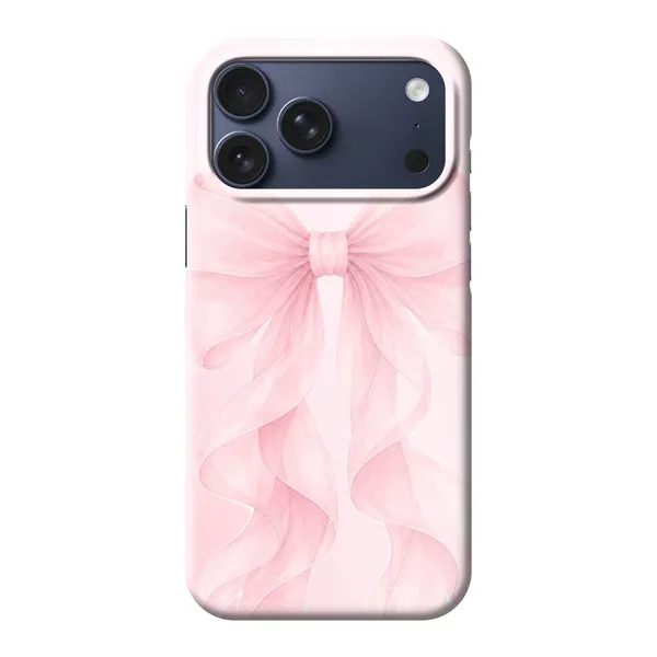 Sheer Ribbon Blush Design Case