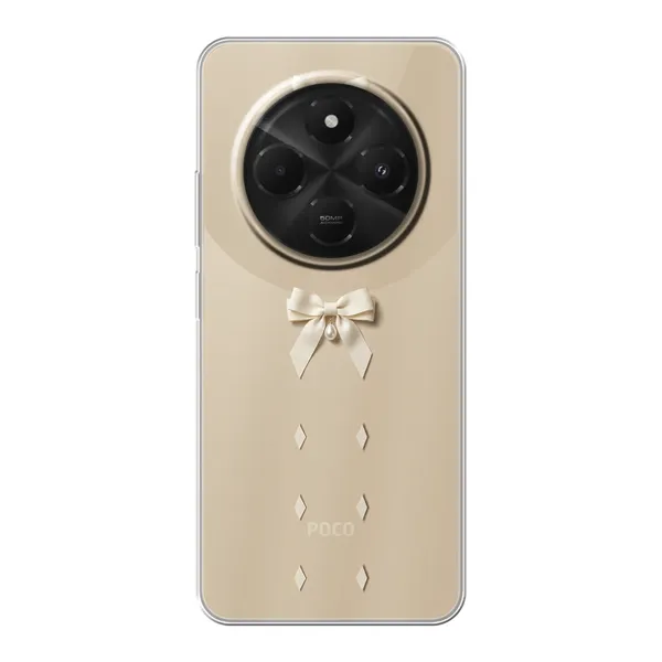 Ivory Ribbon Pearl Drop Bow Case