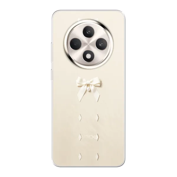 Ivory Ribbon Pearl Drop Bow Case