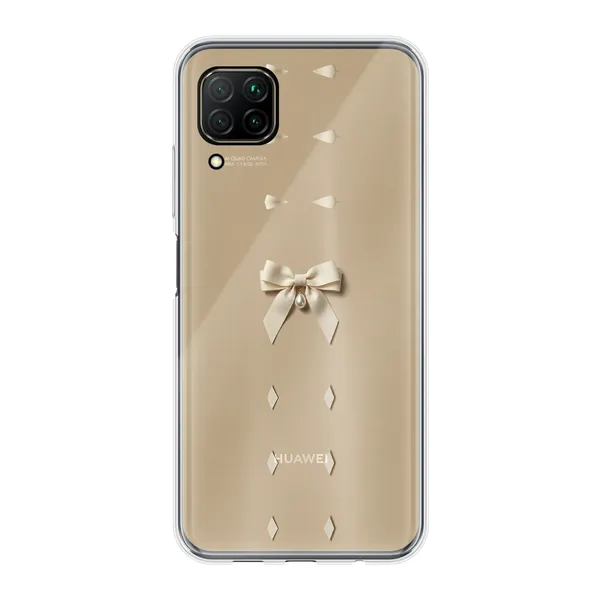 Ivory Ribbon Pearl Drop Bow Case