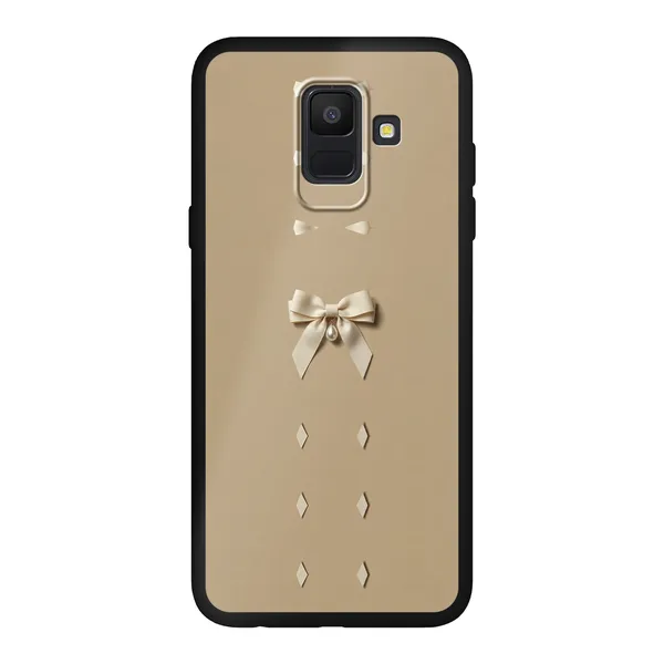 Ivory Ribbon Pearl Drop Bow Case