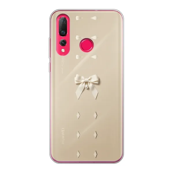 Ivory Ribbon Pearl Drop Bow Case