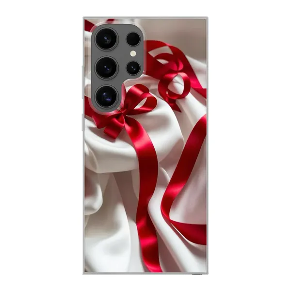 Silken Red Bow Case