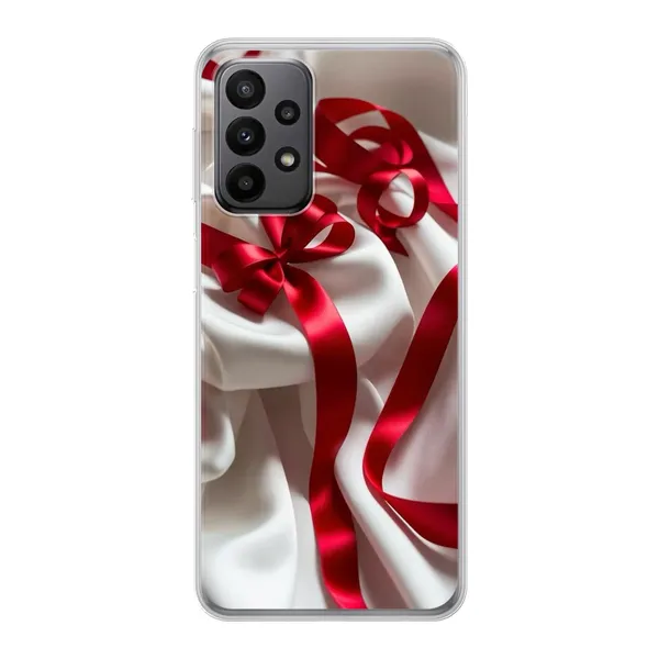 Silken Red Bow Case