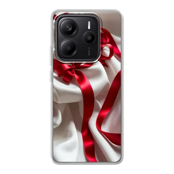 Silken Red Bow Case