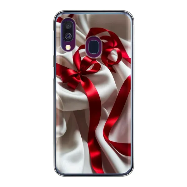 Silken Red Bow Case
