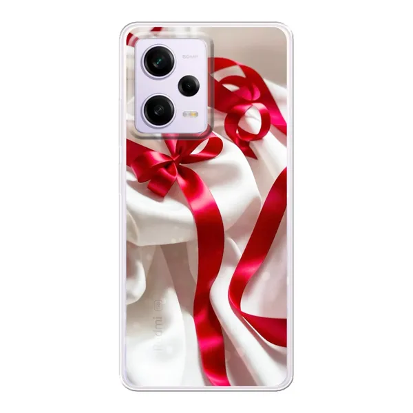 Silken Red Bow Case