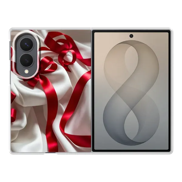 Silken Red Bow Case