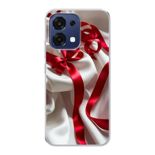 Silken Red Bow Case