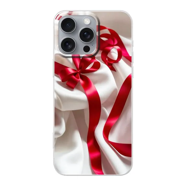 Silken Red Bow Case