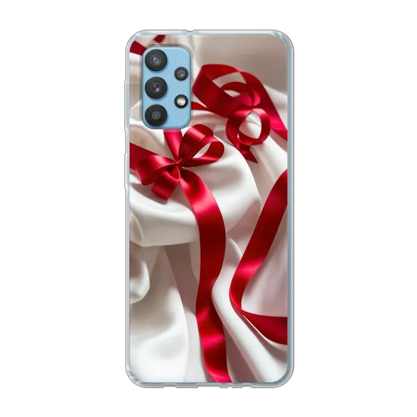 Silken Red Bow Case