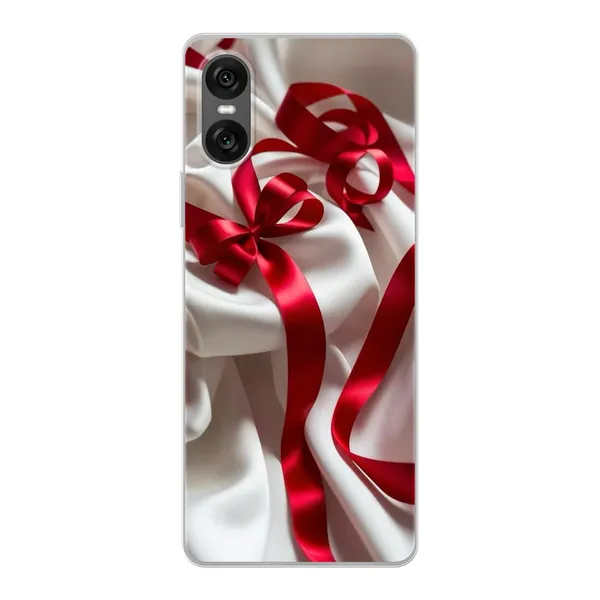 Silken Red Bow Case