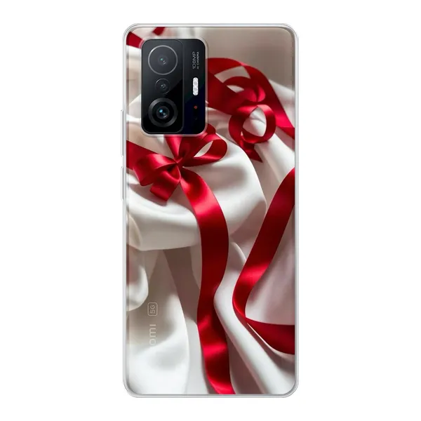 Silken Red Bow Case
