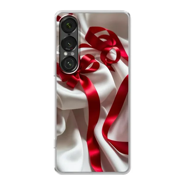 Silken Red Bow Case