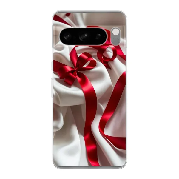 Silken Red Bow Case