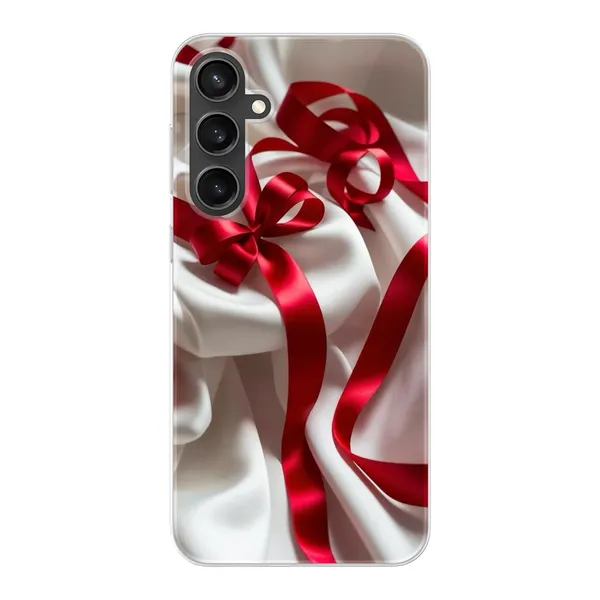 Silken Red Bow Case