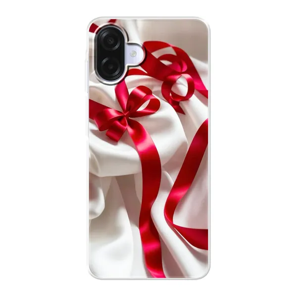 Silken Red Bow Case