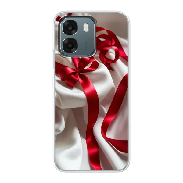 Silken Red Bow Case
