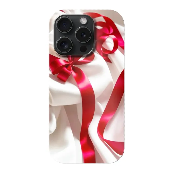 Silken Red Bow Design Case