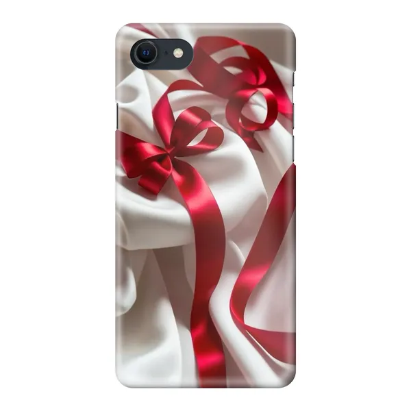 Silken Red Bow Design Case