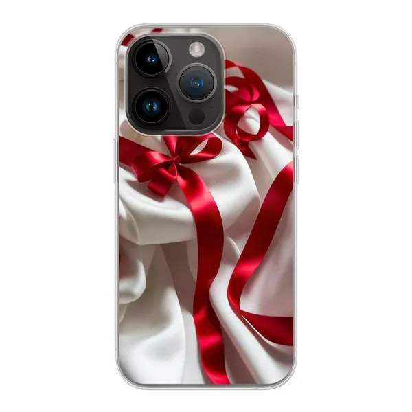 Silken Red Bow Case